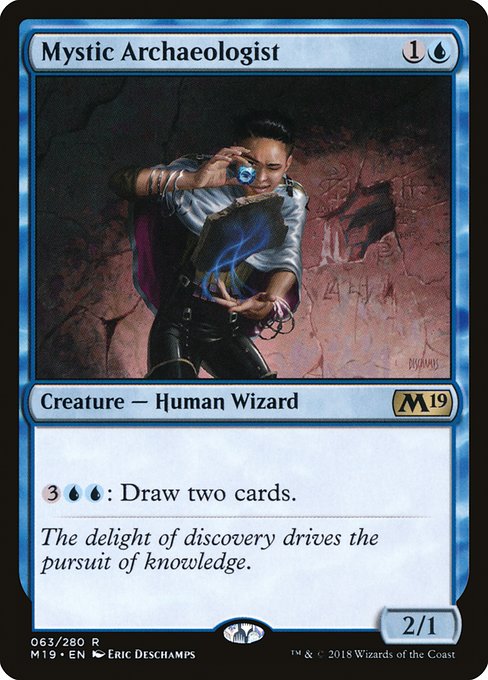 Mystic Archaeologist - Core Set 2019 - R - 63