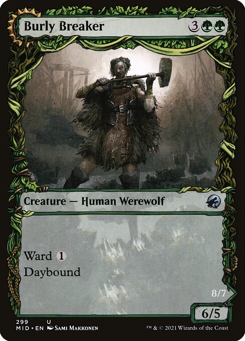 Burly Breaker (Showcase) - Innistrad: Midnight Hunt - U - 299