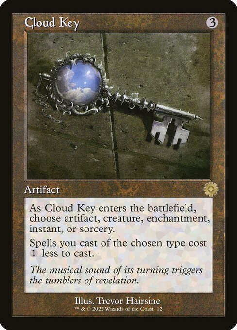 Cloud Key - The Brothers' War: Retro Frame Artifacts - R - 12