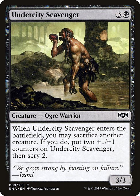 Undercity Scavenger - Ravnica Allegiance - C - 88