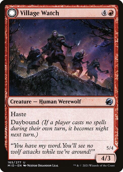 Village Watch - Innistrad: Midnight Hunt - U - 165
