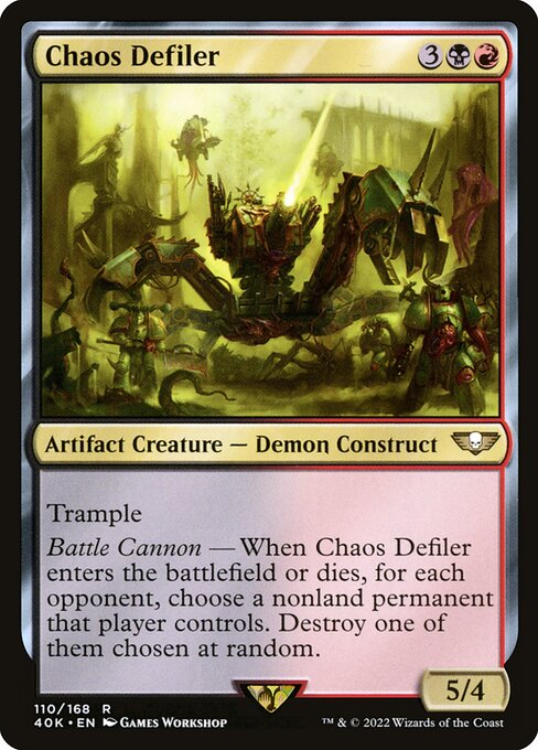Chaos Defiler - Universes Beyond: Warhammer 40,000 - R - 110
