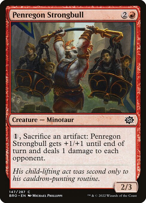 Penregon Strongbull - The Brothers' War - C - 147