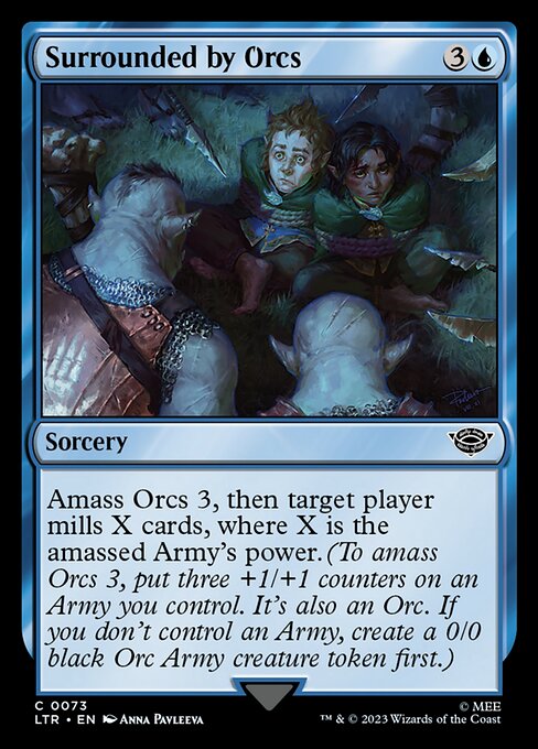 Surrounded by Orcs - Universes Beyond: The Lord of the Rings: Tales of Middle-earth - C - 73