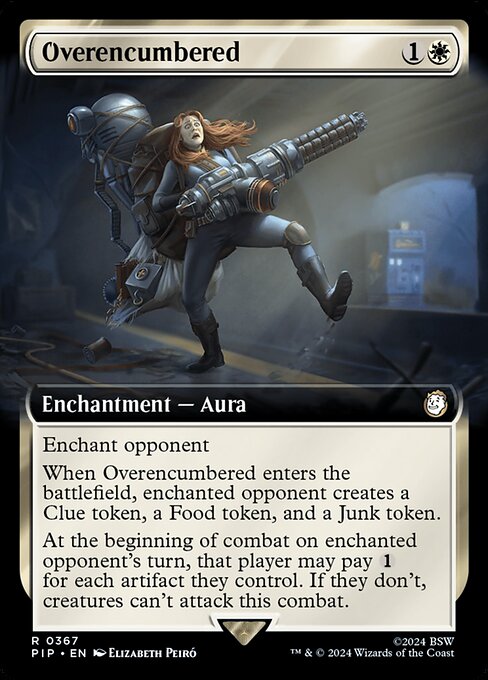 Overencumbered (Extended Art) - Universes Beyond: Fallout - R - 367