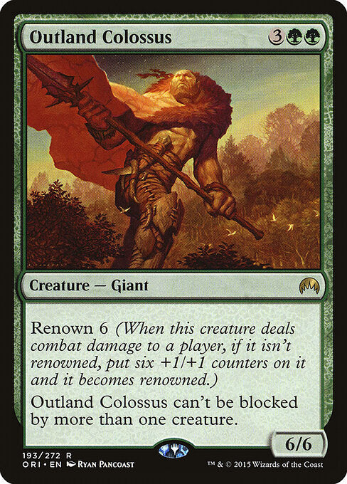 Outland Colossus - Magic Origins - R - 193
