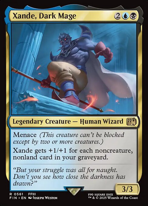 Xande, Dark Mage - FINAL FANTASY - R - 561
