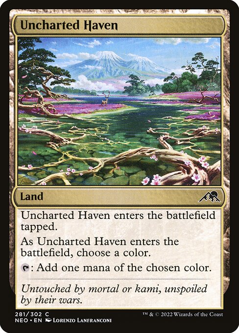 Uncharted Haven - Kamigawa: Neon Dynasty - C - 281