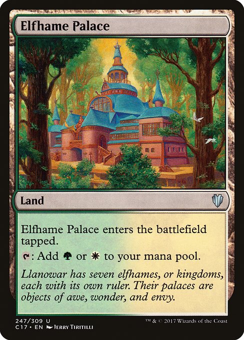 Elfhame Palace - Commander 2017 - U - 247
