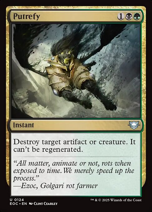 Putrefy - Commander: Edge of Eternities - U - 124