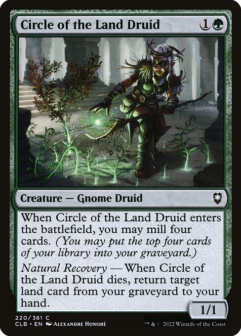 Circle of the Land Druid - Commander Legends: Battle for Baldur's Gate - C - 220