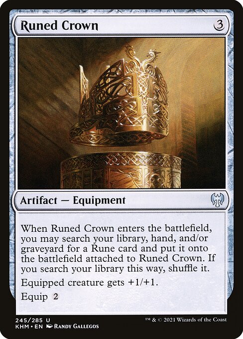 Runed Crown - Kaldheim - U - 245