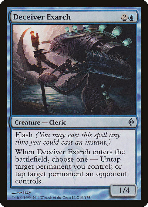 Deceiver Exarch - New Phyrexia - U - 33