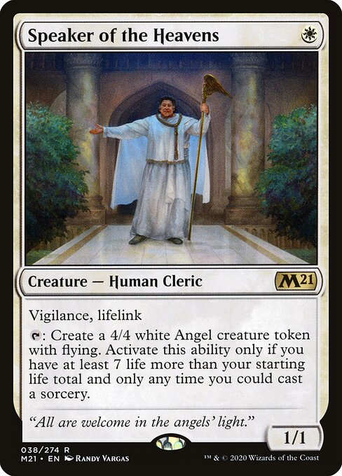Speaker of the Heavens - Core Set 2021 - R - 38