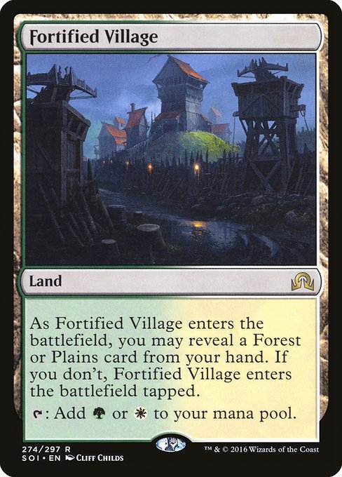 Fortified Village - Shadows over Innistrad - R - 274