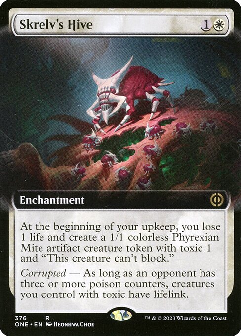 Skrelv's Hive (Extended Art) - Phyrexia: All Will Be One - R - 376