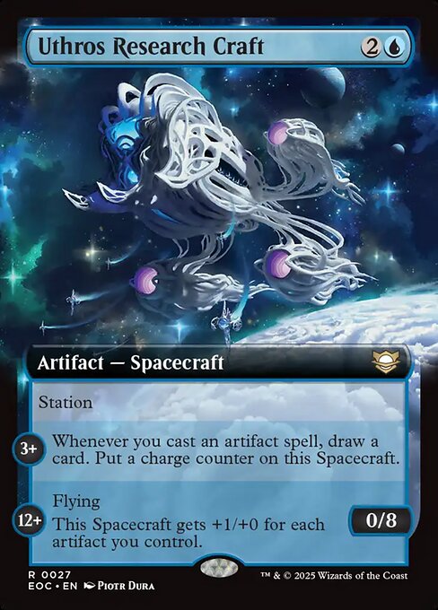 Uthros Research Craft (Extended Art) - Commander: Edge of Eternities - R - 27
