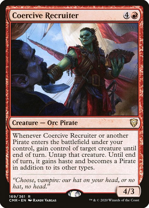 Coercive Recruiter - Commander Legends - R - 169