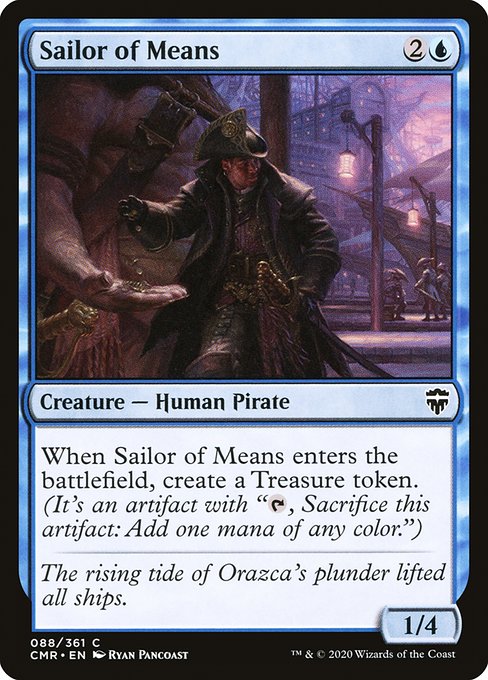 Sailor of Means - Commander Legends - C - 88