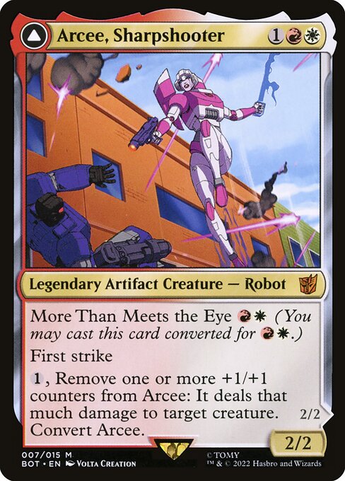 Arcee, Sharpshooter - Universes Beyond: Transformers - M - 7