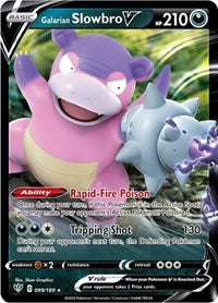 Galarian Slowbro V - SWSH03: Darkness Ablaze - Ultra Rare - 099/189