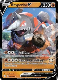 Rhyperior V - SWSH03: Darkness Ablaze - Ultra Rare - 095/189