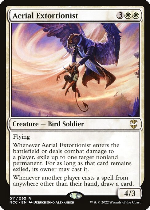 Aerial Extortionist - Commander: Streets of New Capenna - R - 11
