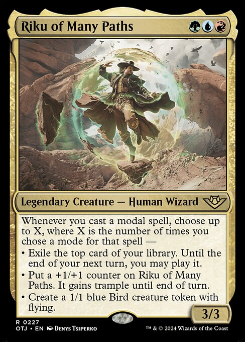 Riku of Many Paths - Outlaws of Thunder Junction - R - 227