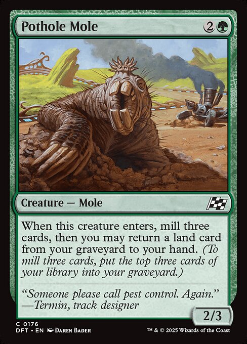 Pothole Mole - Aetherdrift - C - 176