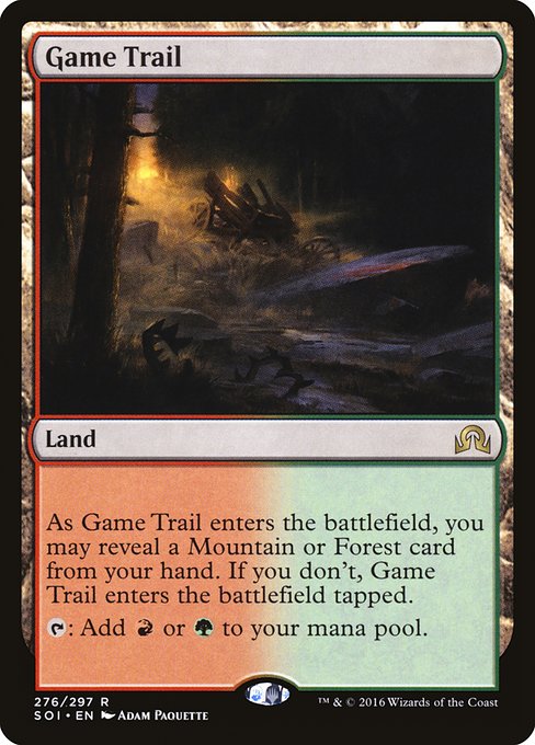 Game Trail - Shadows over Innistrad - R - 276