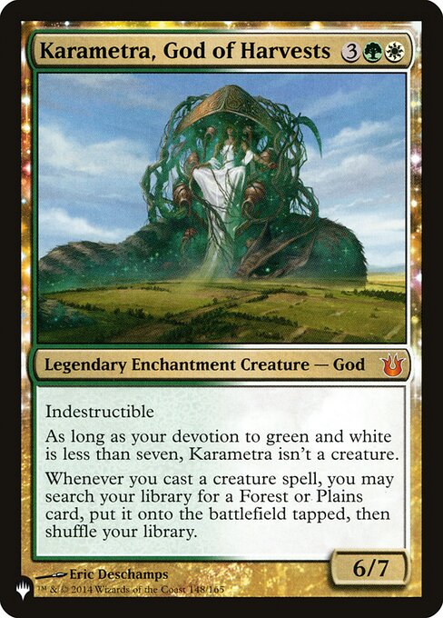 Karametra, God of Harvests - The List Reprints - M - 148/165
