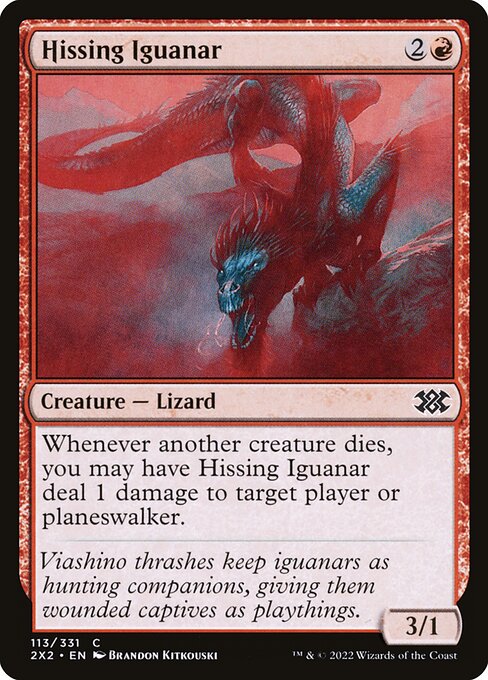 Hissing Iguanar - Double Masters 2022 - C - 113