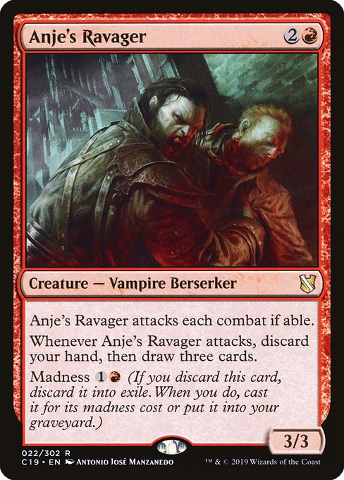Anje's Ravager - Commander 2019 - R - 22