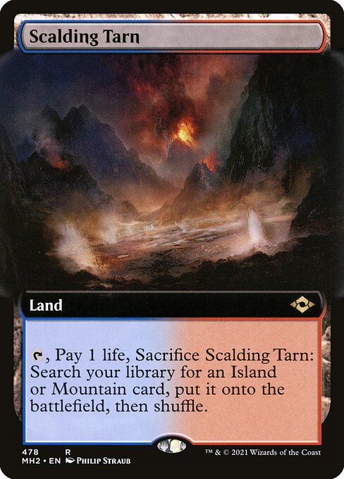 Scalding Tarn (Extended Art) - Modern Horizons 2 - R - 478