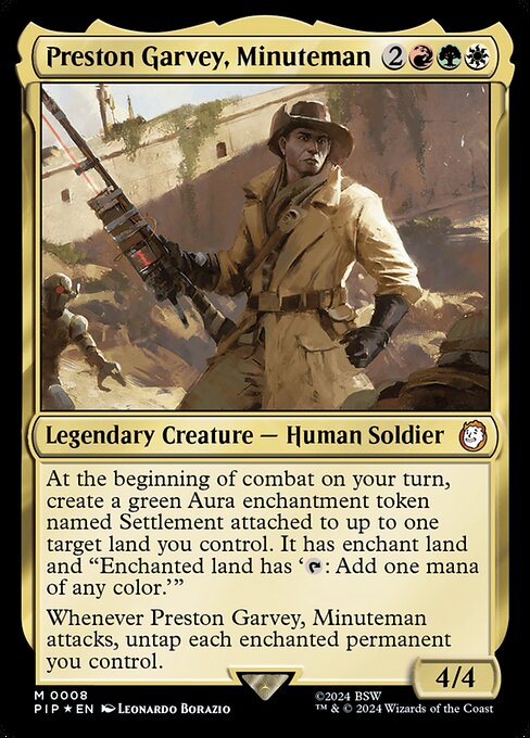 Preston Garvey, Minuteman - Universes Beyond: Fallout - M - 8
