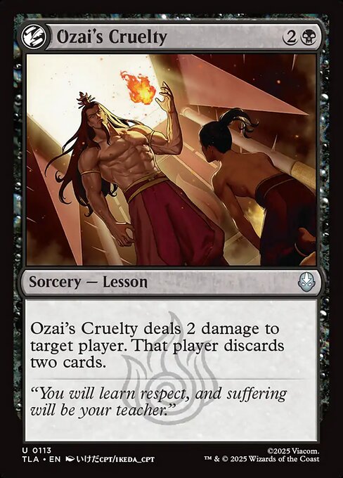 Ozai's Cruelty - Avatar: The Last Airbender - U - 113