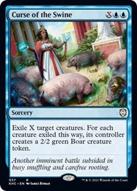 Curse of the Swine - Commander: Kaldheim - R - 37