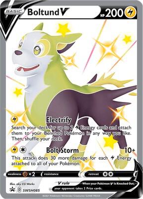 Boltund V - SWSH085 - SWSH: Sword & Shield Promo Cards - Promo - SWSH085