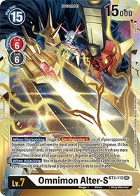 Omnimon Alter-S (Secret Rare) - Release Special Booster 1.5 - Secret Rare - BT3-112 SEC
