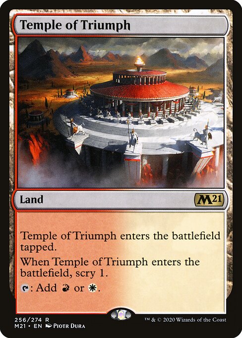 Temple of Triumph - Promo Pack: Core Set 2021 - R - 256