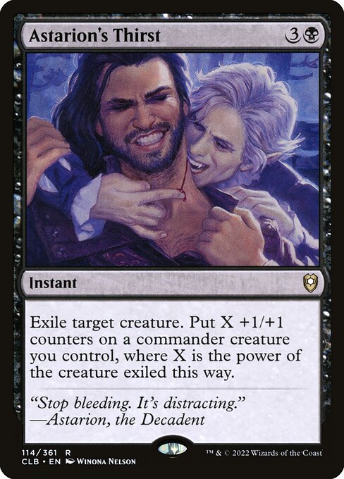 Astarion's Thirst - Commander Legends: Battle for Baldur's Gate - R - 114