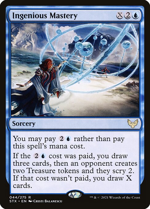 Ingenious Mastery - Strixhaven: School of Mages - R - 44