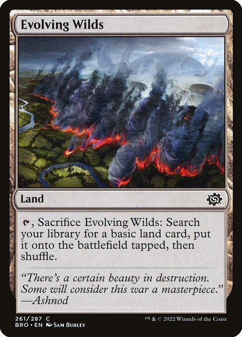Evolving Wilds - The Brothers' War - C - 261