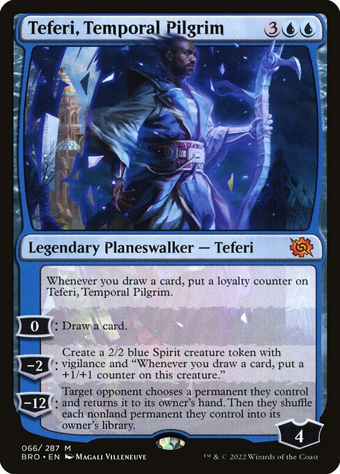 Teferi, Temporal Pilgrim - The Brothers' War - M - 66