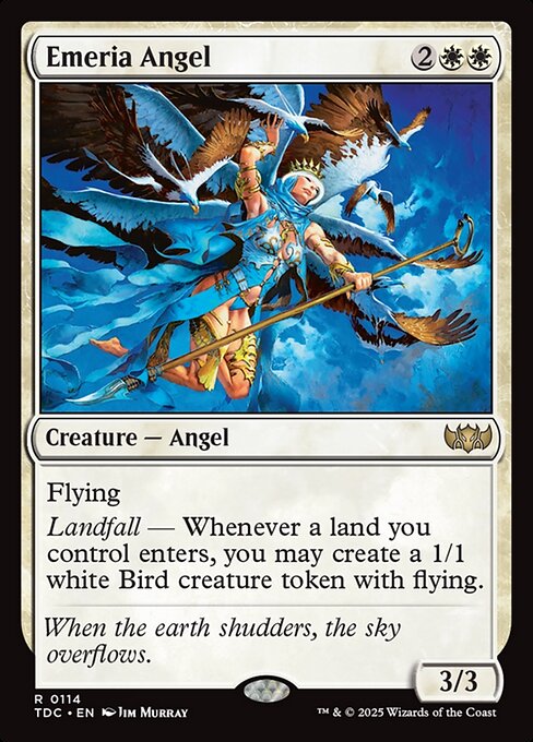 Emeria Angel - Commander: Tarkir: Dragonstorm - R - 114