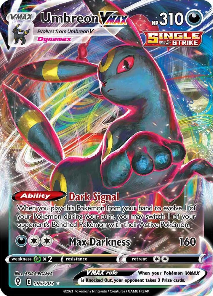 Umbreon VMAX - SWSH07: Evolving Skies - Ultra Rare - 095/203