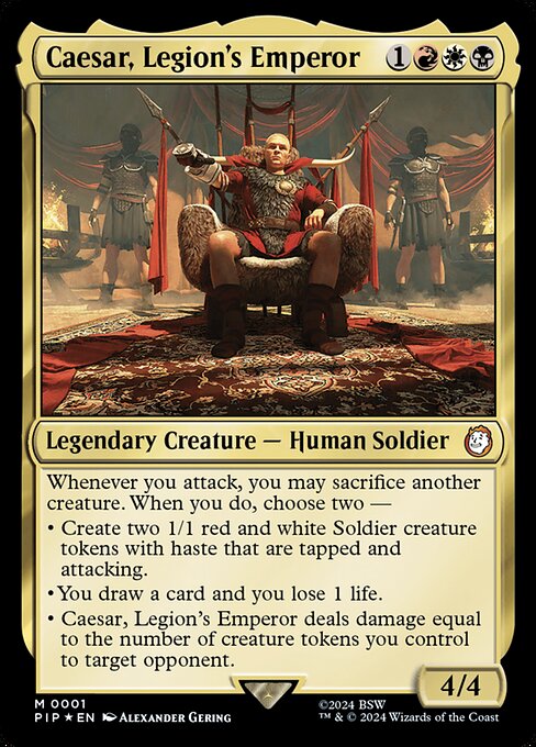 Caesar, Legion's Emperor - Universes Beyond: Fallout - M - 1