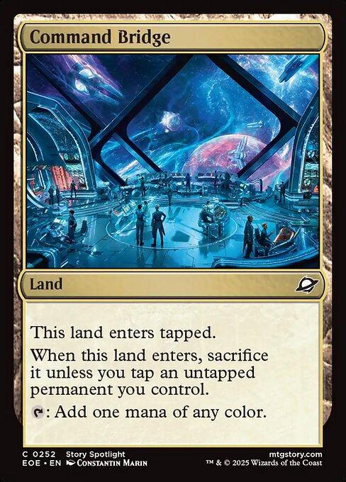 Command Bridge - Edge of Eternities - C - 252