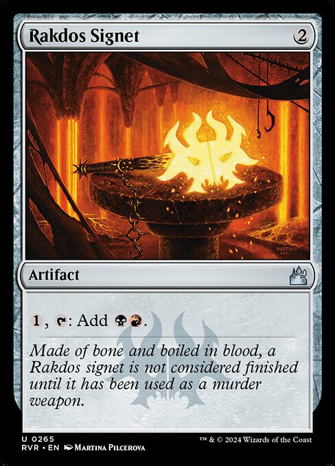 Rakdos Signet - Ravnica Remastered - U - 265