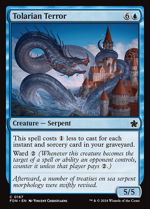 Tolarian Terror - Foundations - C - 167